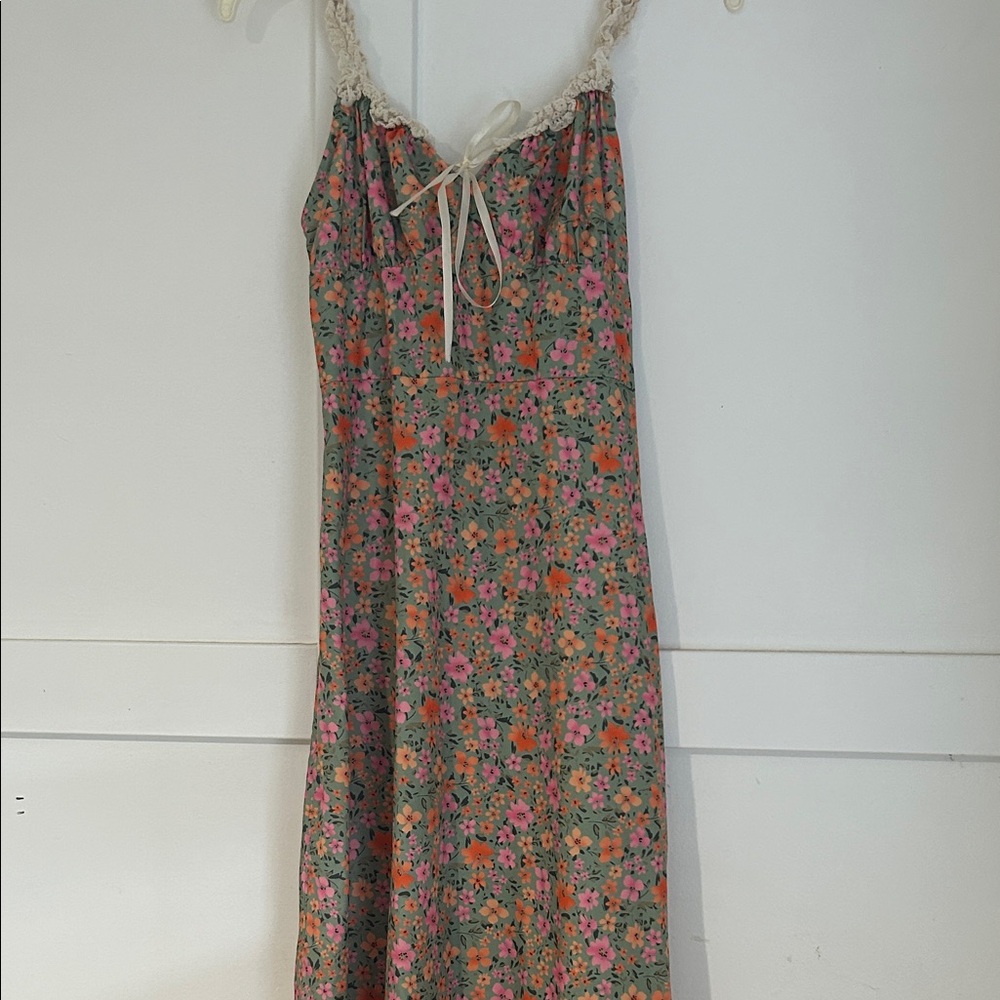 Multicolor Floral Maxi Dress